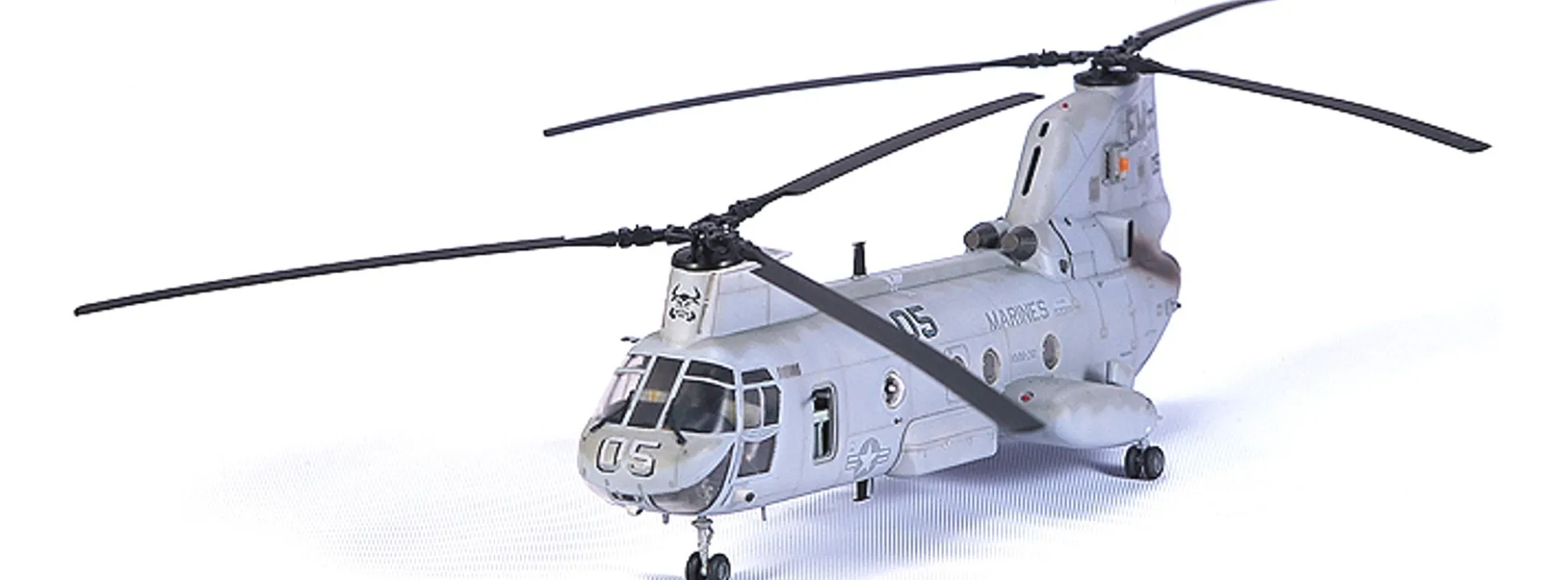 ACADEMY 12283 CH-46E Bull Frog | Hubschrauber Bausatz 1:48