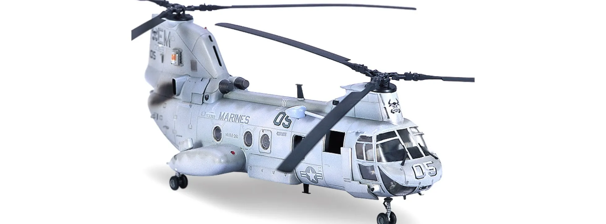 ACADEMY 12283 CH-46E Bull Frog | Hubschrauber Bausatz 1:48