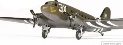 ACADEMY 12633 Douglas C-47 Skytrain USAAF | Flugzeug Bausatz 1:144