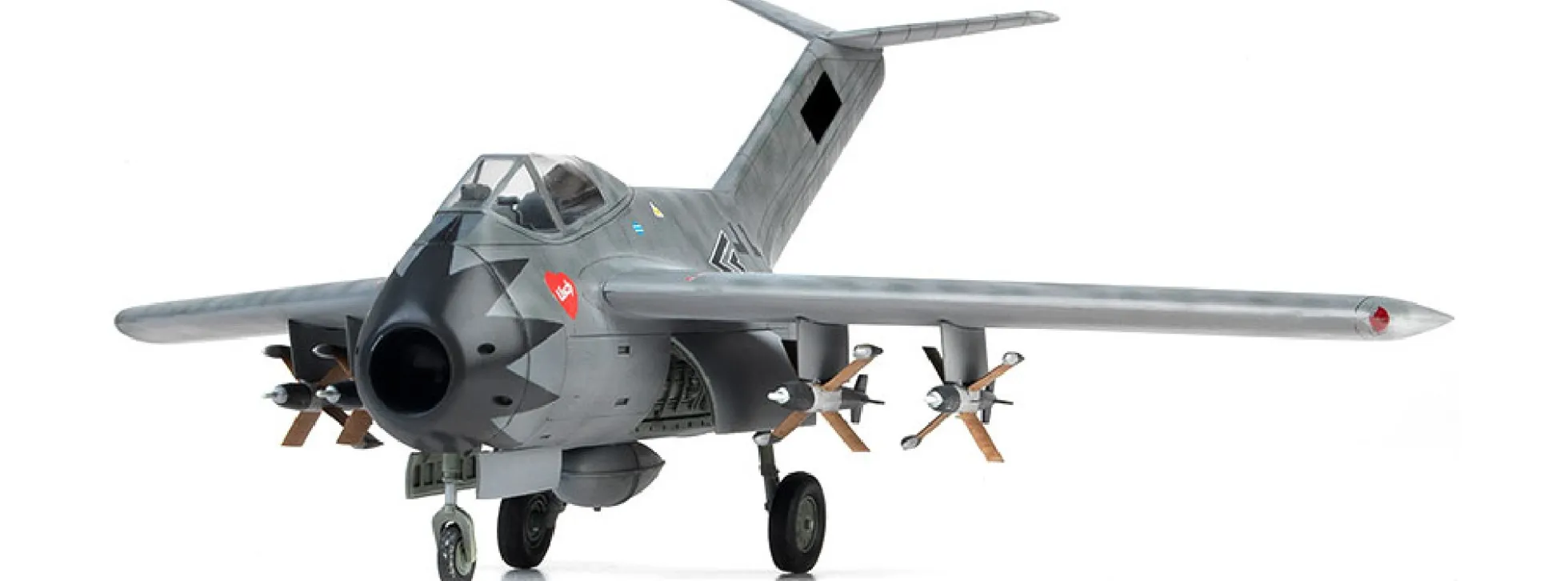 ACADEMY 12327 Focke-Wulf Ta-183 Huckebein | Flugzeug Bausatz 1:48