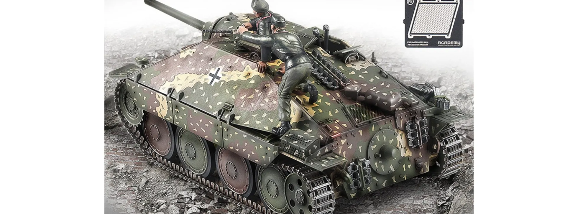 ACADEMY 13230 Jagdpanzer 38(t) Hetzer Late Version | Militär Bausatz 1:35