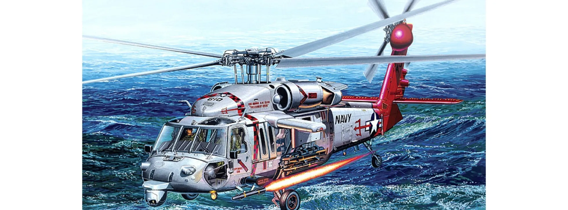 ACADEMY 12120 MH-60S HSC-9 Tridents | Hubschrauber Bausatz 1:35