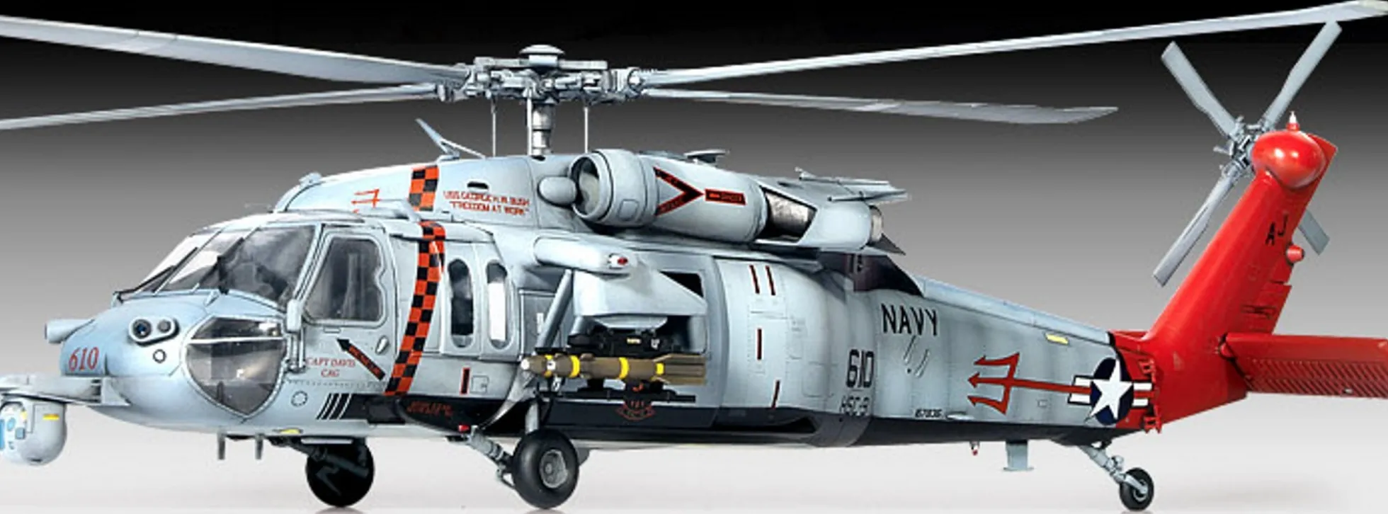 ACADEMY 12120 MH-60S HSC-9 Tridents | Hubschrauber Bausatz 1:35