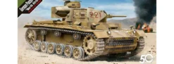ACADEMY 13531 Pz.Kpfw.III Ausf. J Nord-Afrika | Panzer Bausatz 1:35
