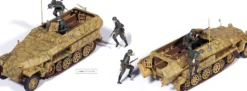 ACADEMY 13540 SdKfz251 AusfC Halbkettenfahrzeug | Militär Bausatz 1:35