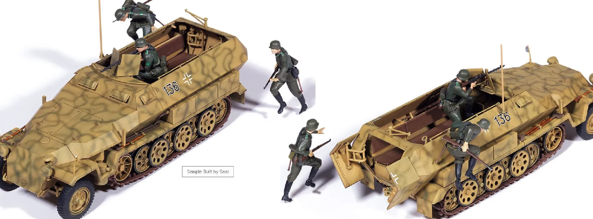 ACADEMY 13540 SdKfz251 AusfC Halbkettenfahrzeug | Militär Bausatz 1:35