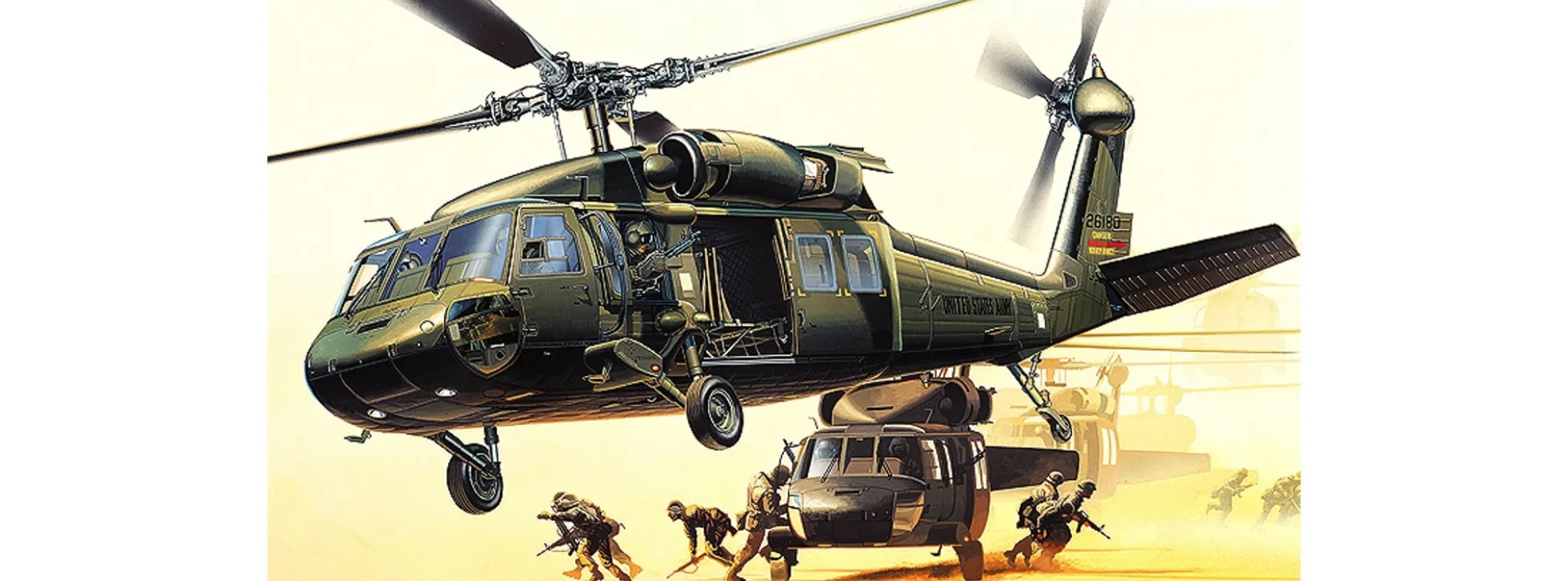 ACADEMY 12111 Sikorsky UH-60L Black Hawk | Hubschrauber Bausatz 1:35