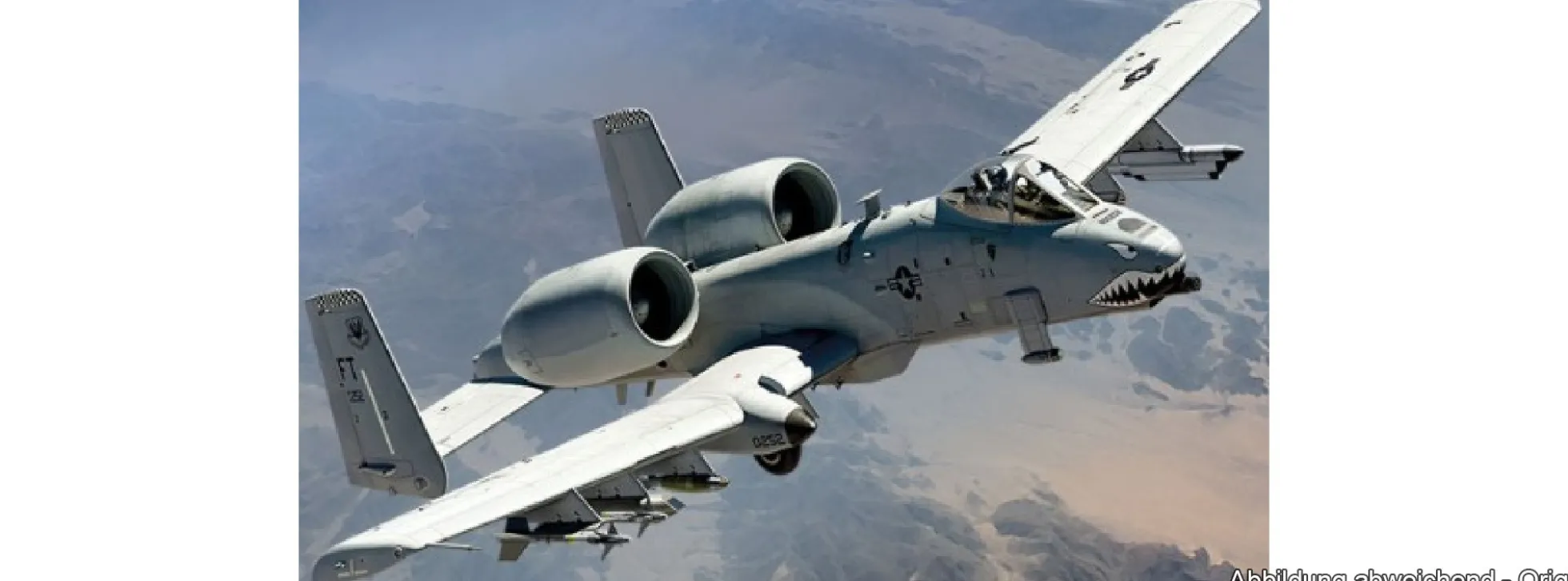 ACADEMY 12348 USAF A-10C 75th FS Flying Tigers | Flugzeug Bausatz 1:48