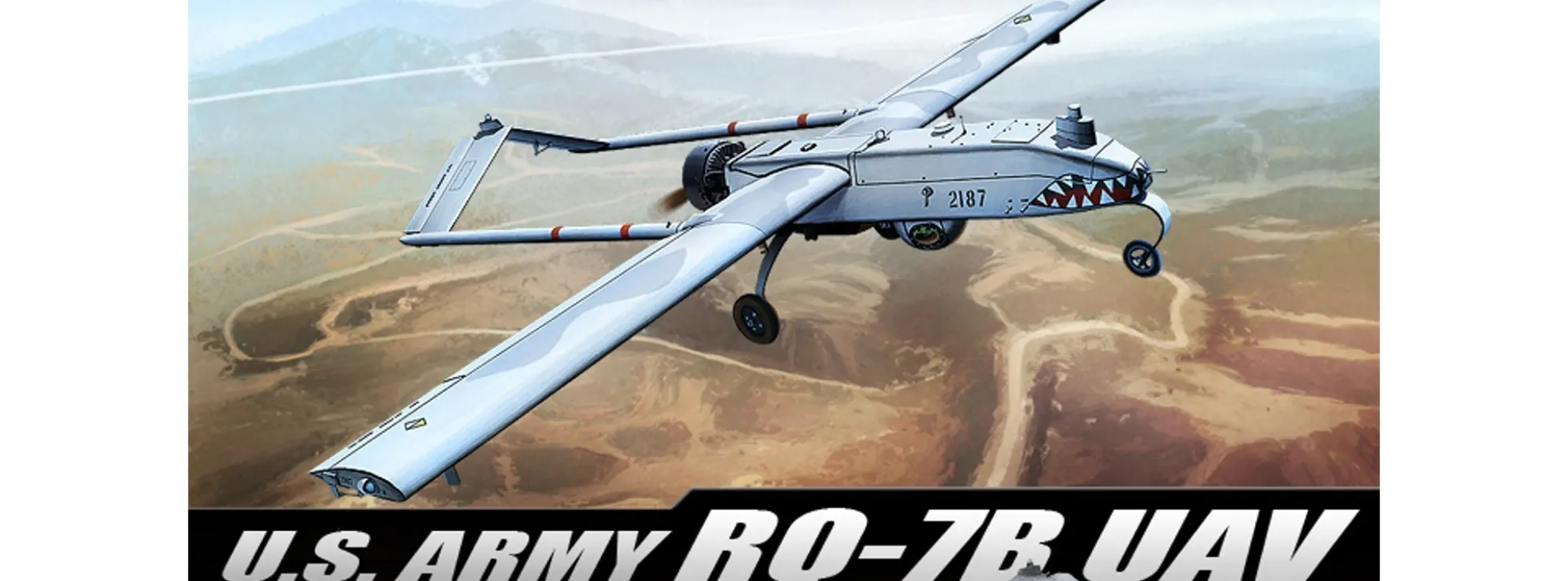 ACADEMY 12117 U.S. Army RQ-7B UAV | Flugzeug Bausatz 1:35