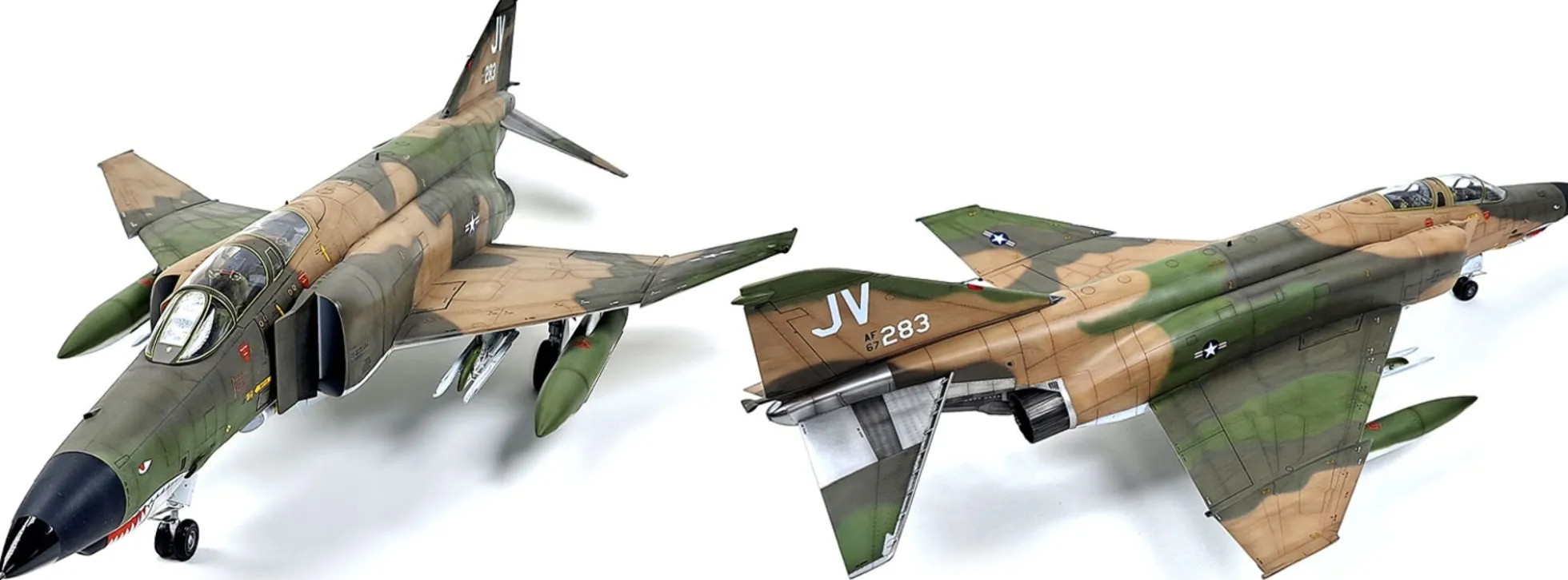 ACADMEY 12133 USAF McDonnell F-4E Vietnamkrieg | Flugzeug Bausatz 1:32