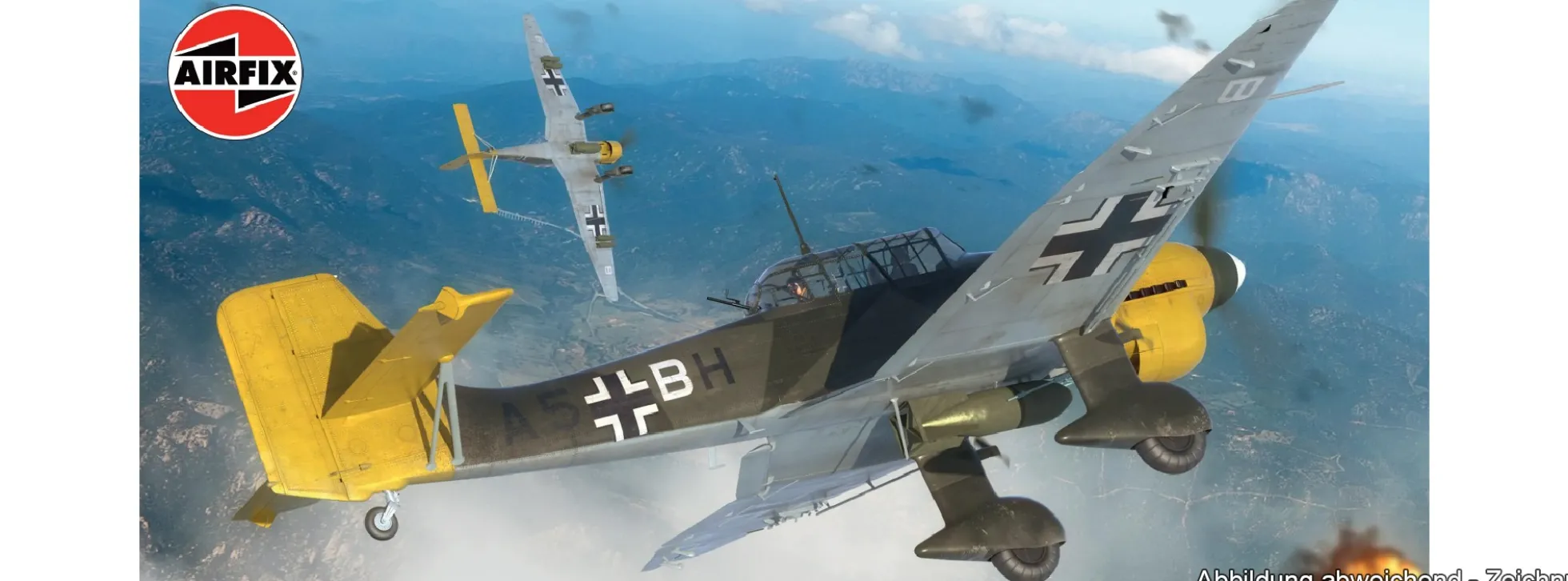 Airfix A07115A Junkers Ju87 R-2/B-2 Stuka | Flugzeug Bausatz 1:48
