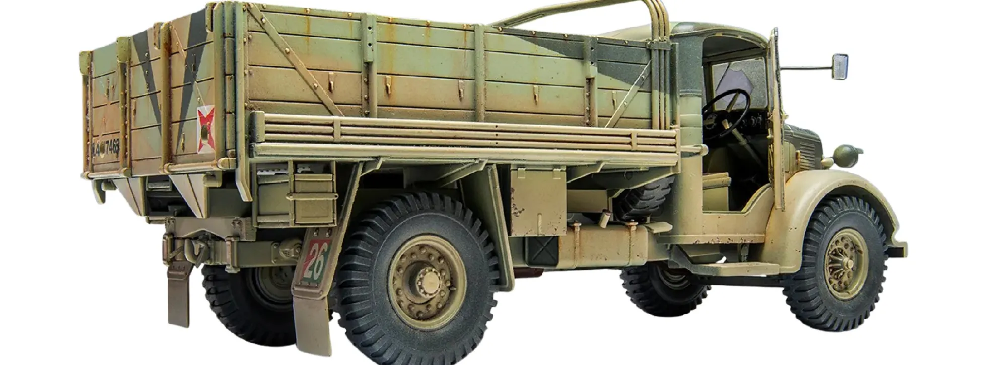 Airfix A1380 Britischer Armee LKW 30-CWT 4x2 G.S. Truck | Militär Bausatz 1:35