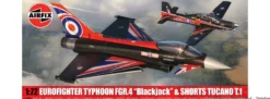 Airfix A40003 Eurofighter Typhoon FGR.4 mit Shorts Tucano T.1 | Twin Pack | Flugzeug Bausatz 1:72