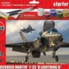 Airfix A55010 Lockheed Martin F-35B Lightning II Starter Set | Flugzeug Bausatz 1:43
