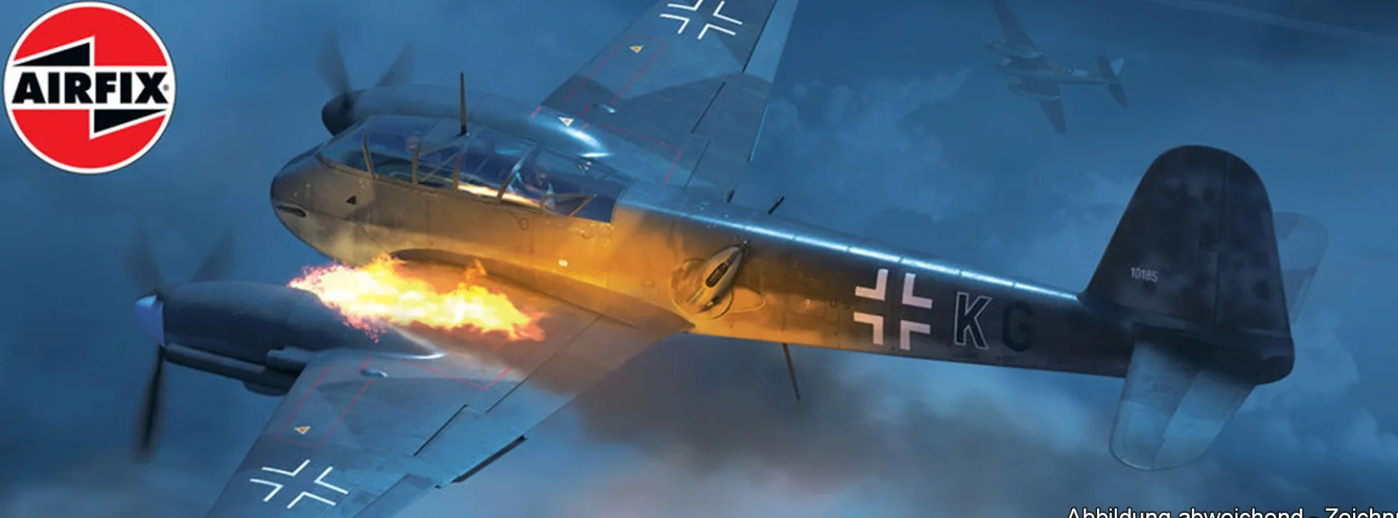 Airfix A04069 Messerschmitt Me410A-1 | Flugzeug Bausatz 1:72