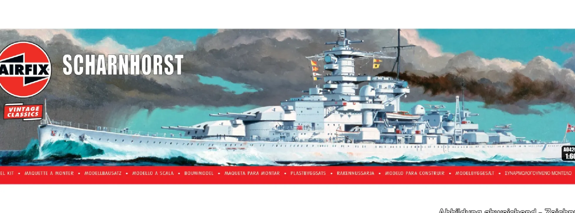 Airfix A04206V Scharnhorst | Schiff Bausatz 1:600