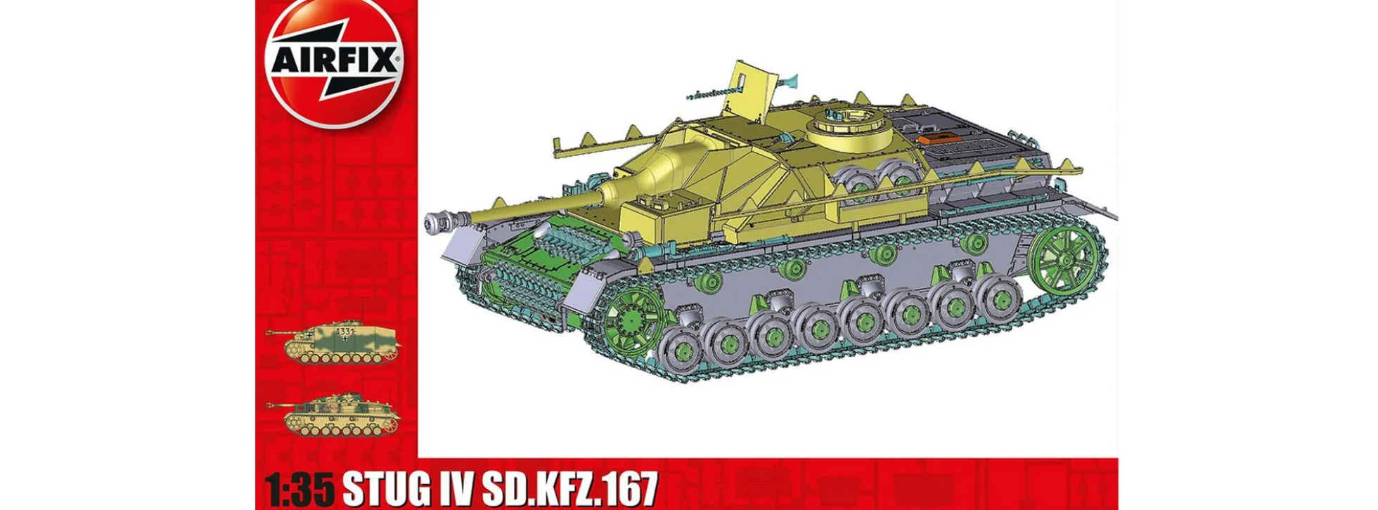 Airfix 981377 Stug IV Sd.Kfz.167 | Panzer Bausatz 1:35