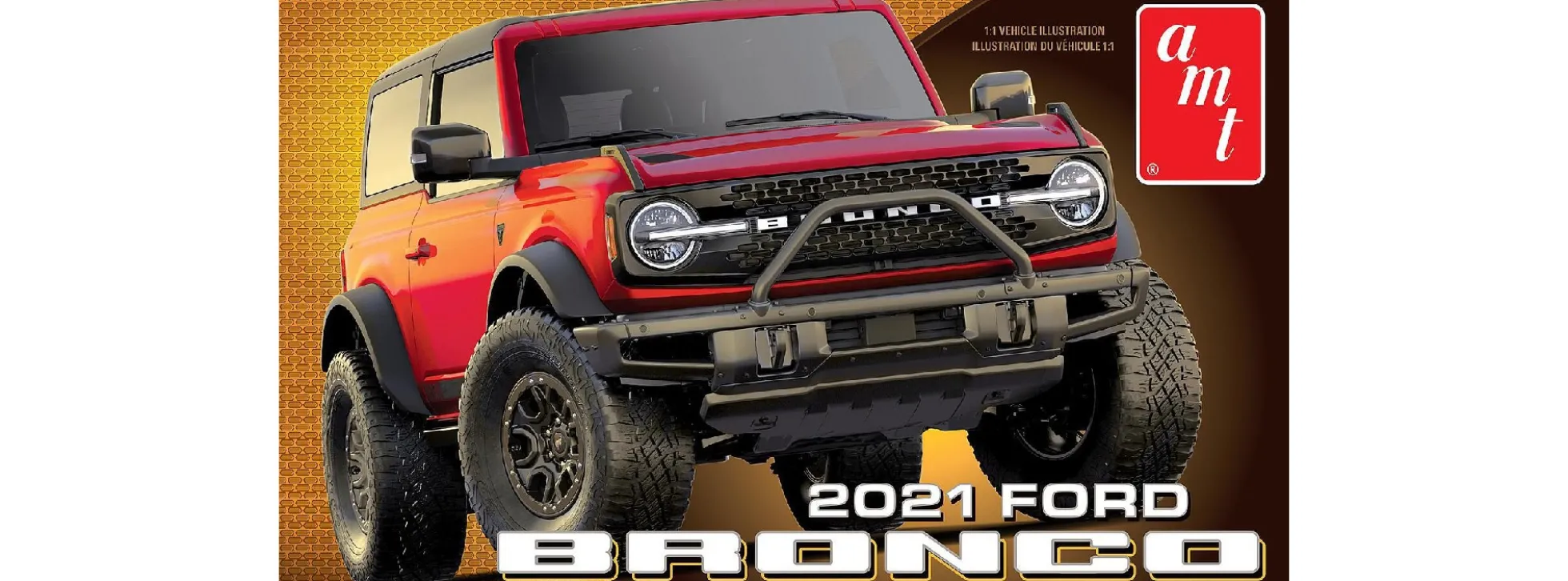 AMT AMT1343 Ford Bronco 2021 erste Edition | Auto Bausatz 1:25