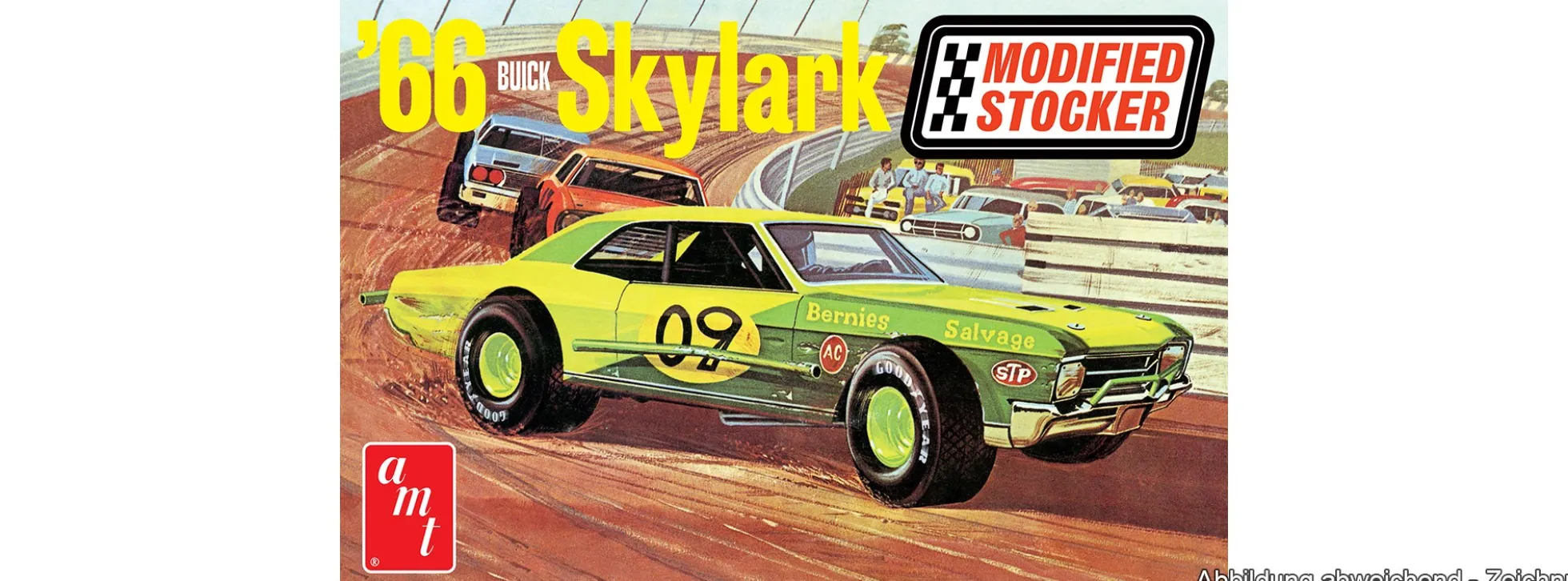 AMT 1398 Buick Skylark Modifizierter Stocker | Auto Bausatz 1:25