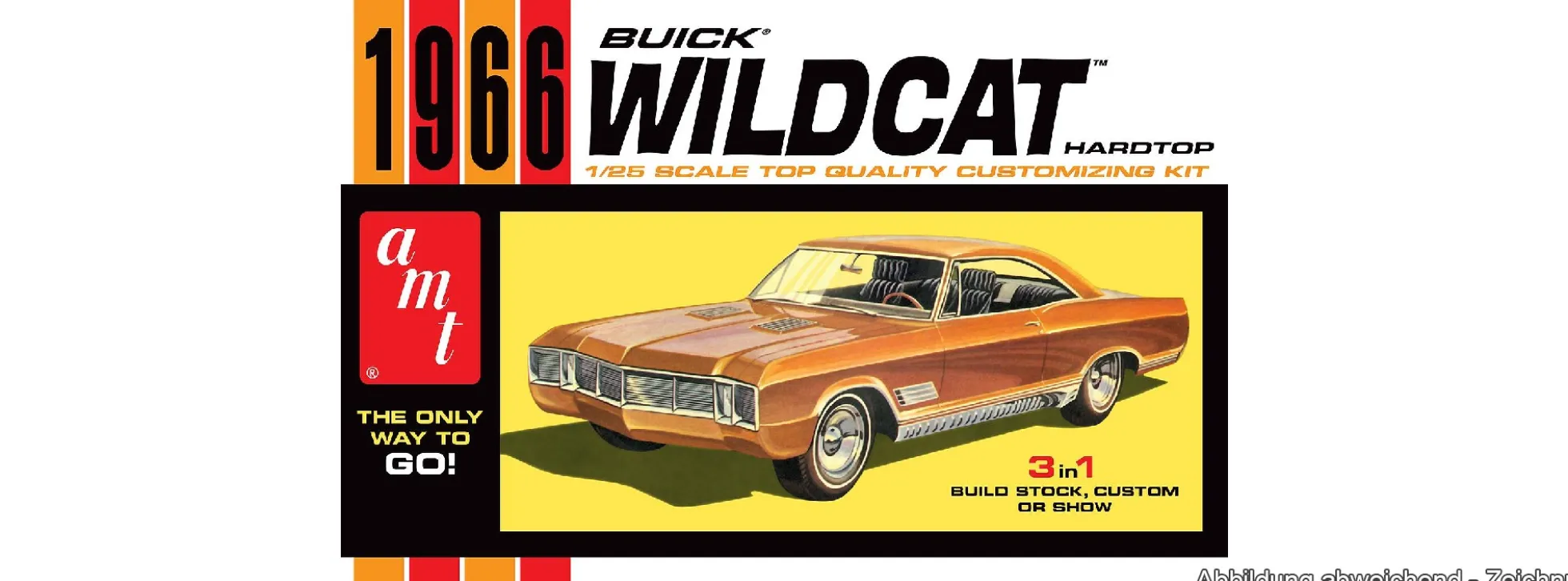 AMT 1175 Buick 1966 Wildcat | Auto Bausatz 1:25