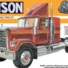 AMT 1390 Chevrolet Bison Conventional Sattelzug | LKW Bausatz 1:25
