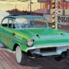 AMT 1360 1957 Chevy Bel Air Pepper Shaker | Auto Bausatz 1:25