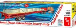 AMT 1111 Flachbett-Trailer Great Dane | Auflieger Bausatz 1:25