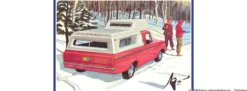 AMT 1412 Ford F-100 Camper Pickup | Auto Bausatz 1:25