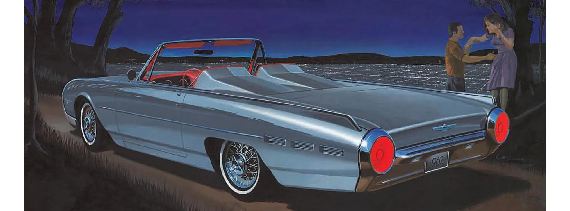 AMT 590682 Ford Thunderbird 1962 | Auto Bausatz 1:25