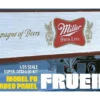 AMT 1234 Fruehauf 40 Fuß Auflieger Miller Beer | LKW-Auflieger Bausatz 1:25