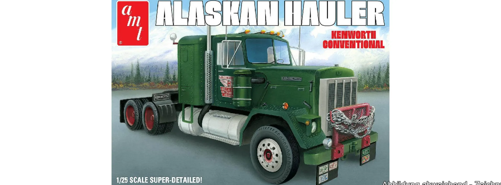 AMT 1339 Kenworth Alaskan Hauler | LKW Bausatz 1:25