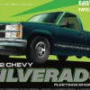 AMT 1408M 1992 Chevrolet Silverado Kurzbett Pickup | Auto Bausatz 1:25