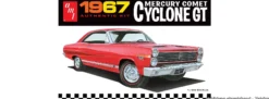 AMT 1386 1967 Mercury Cyclone GT | Auto Bausatz 1:25