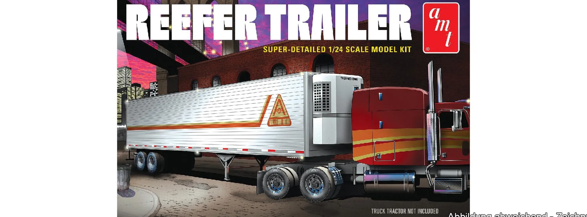 AMT 1170 Reefer Semi Trailer | Auflieger Bausatz 1:24