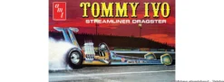 AMT 1254 Tommy Ivo Streamliner Dragster | Auto Bausatz 1:25