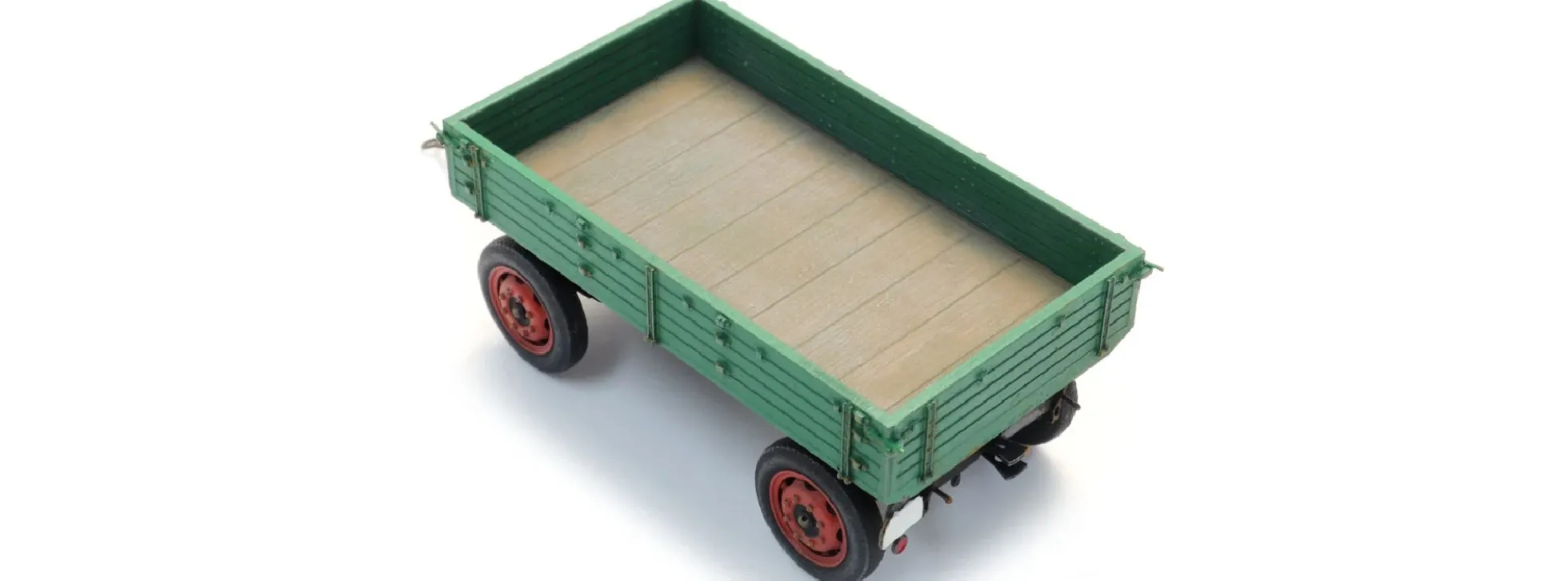Artitec 387.586 Anhänger E3 3T grün | Landwirtschaftsmodell 1:87