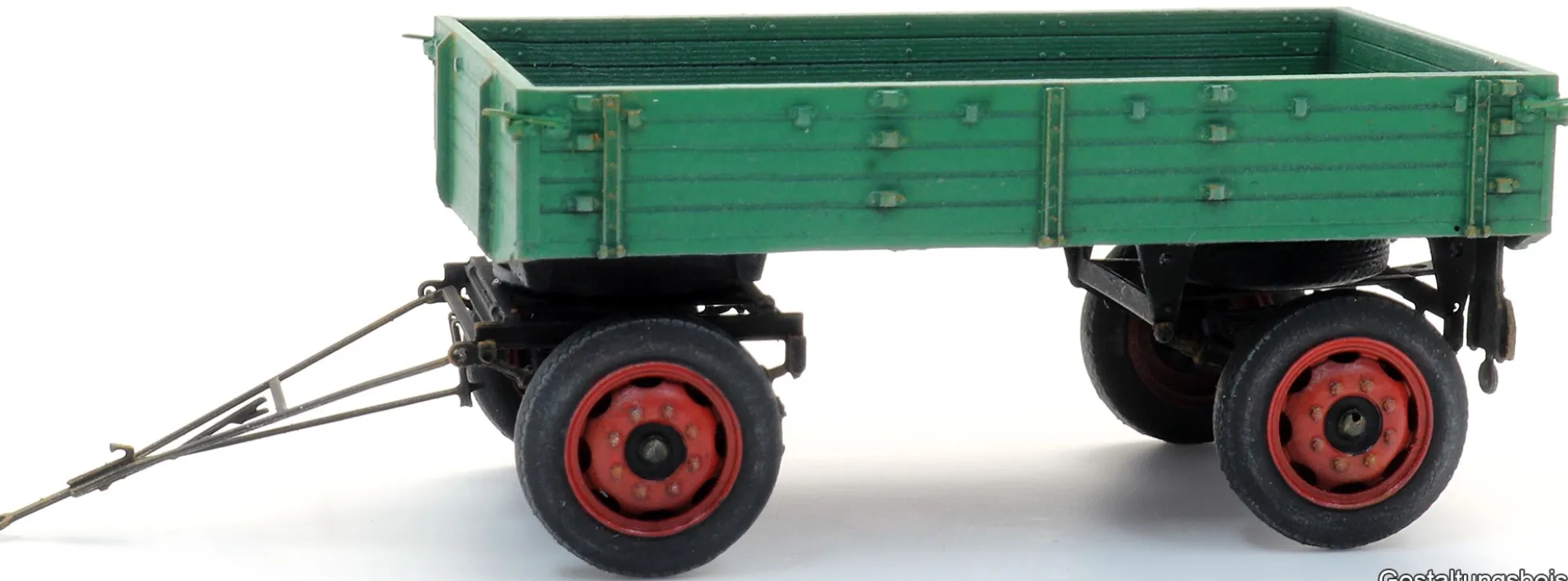Artitec 10.459 Anhänger E3 3T | unbemalt | Agrarmodell Bausatz 1:87