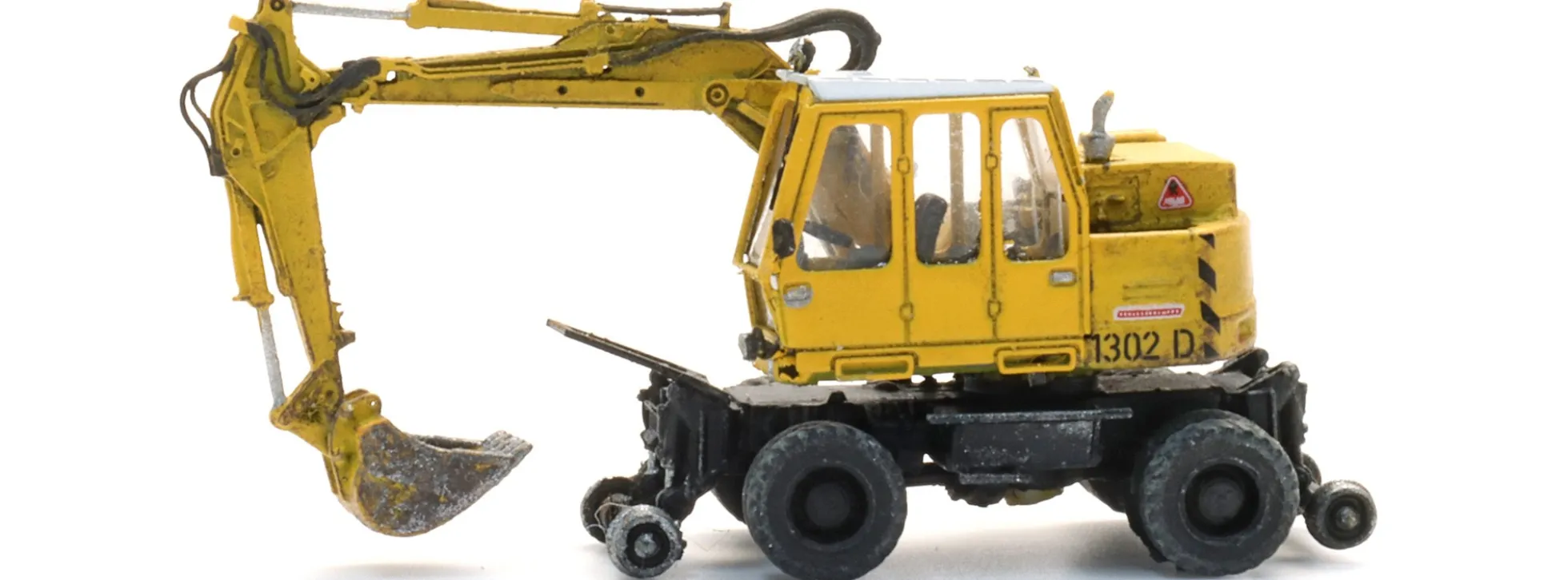 Artitec 322.045 Atlas 1302 DKZW Zweiwegebagger | Baumaschinenmodell 1:220