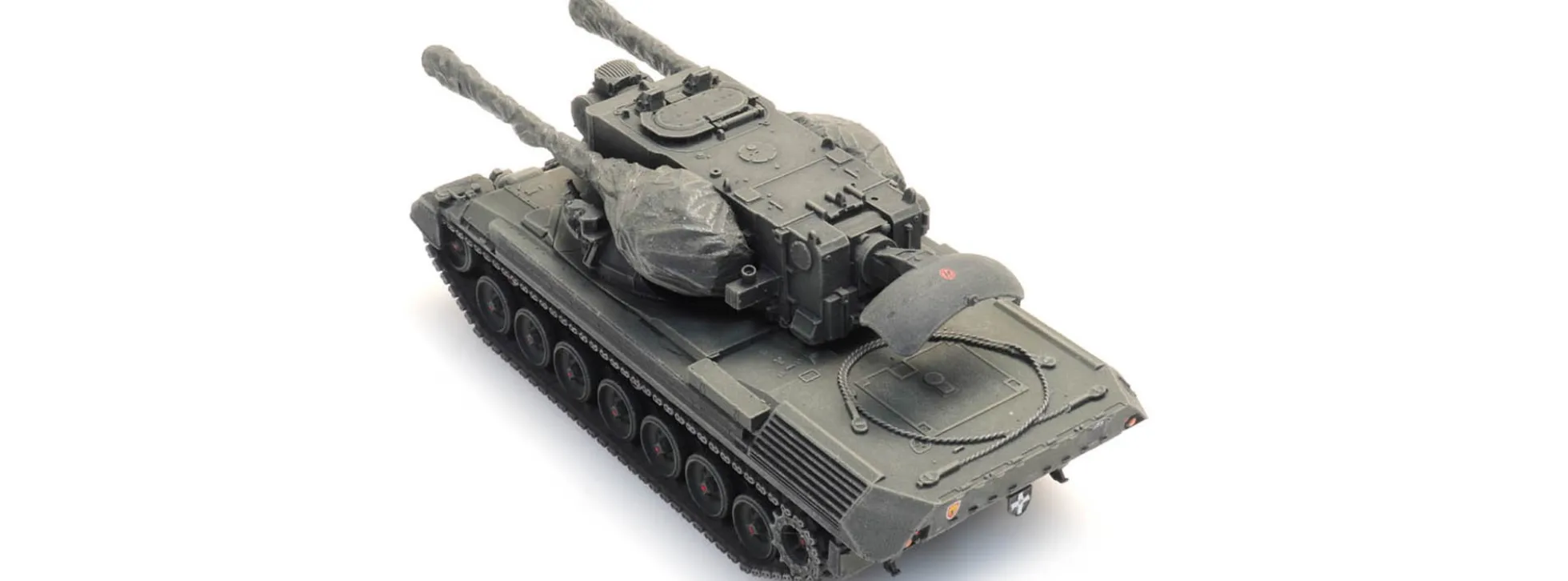 Artitec 6870398 B Gepard Eisenbahntransport Belgien | Panzermodell 1:87