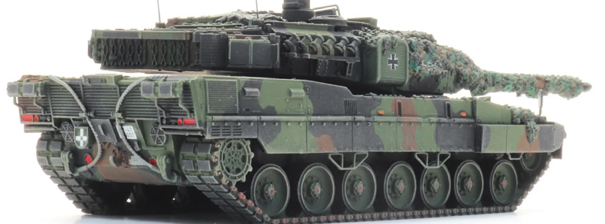 Artitec 6870671 BRD Leopard 2A7V Gefächtsbereit | Militärmodell 1:87