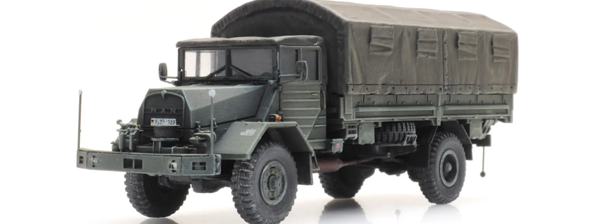 Artitec 6870415 BRD MAN 630 L2 AE Cargo mit Winde | Militärmodell 1:87