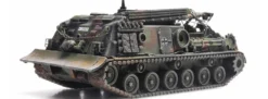 Artitec 6870242 BRD M88 Bergepanzer Flecktarnung Eisenbahntransport | Panzermodell 1:87