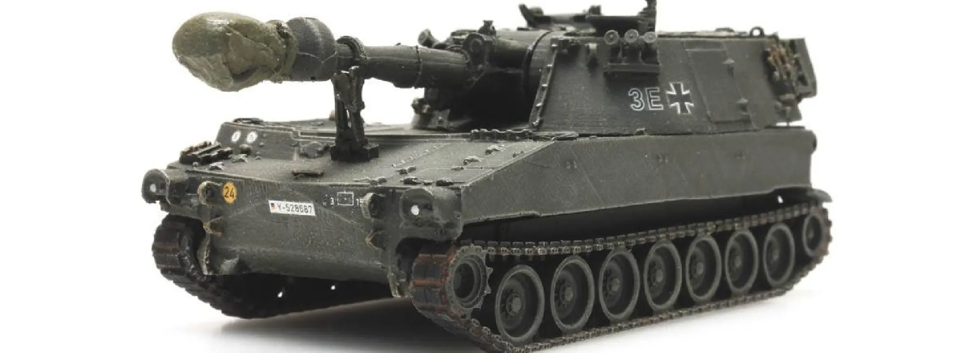 Artitec 6870095 BRD M109G Eisenbahntransport | Panzermodell 1:87