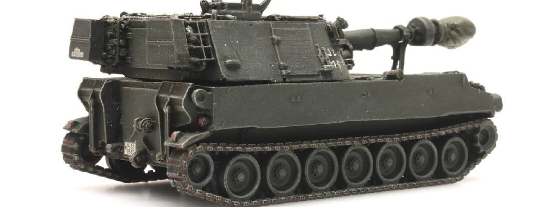 Artitec 6870095 BRD M109G Eisenbahntransport | Panzermodell 1:87