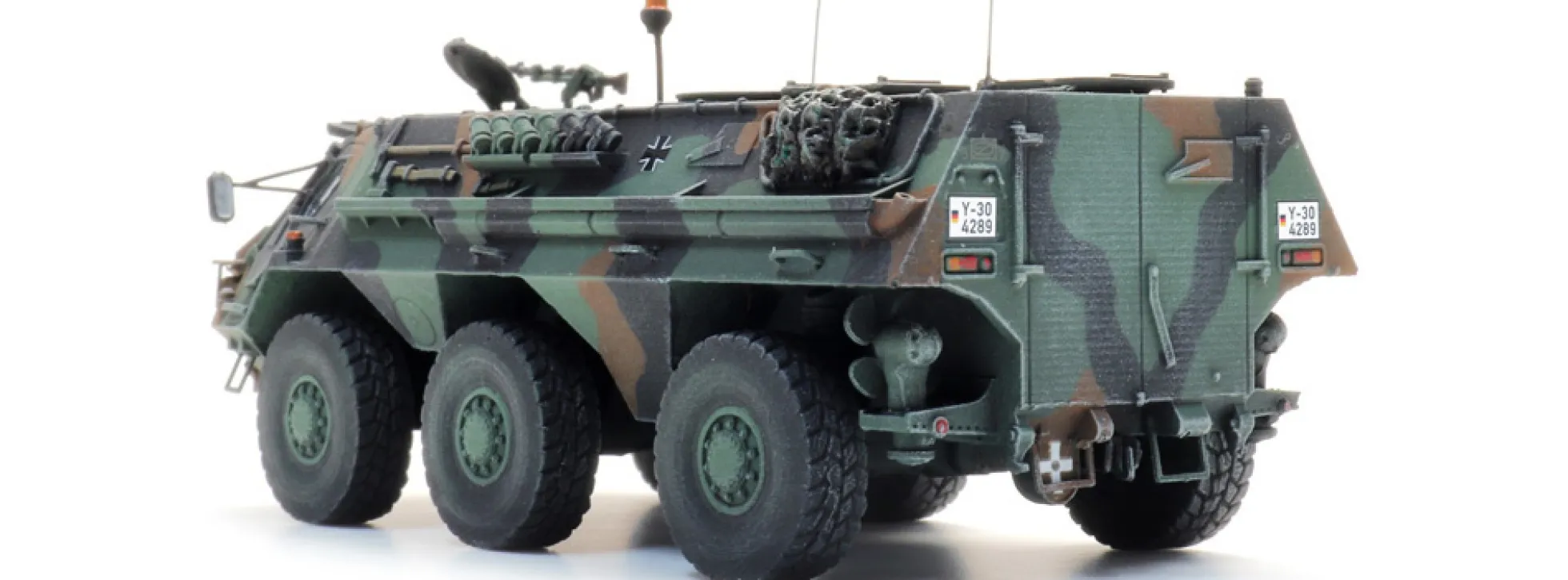 Artitec 6870696 BRD TPz Fuchs Aufklärer Flecktarnung | Militärmodell 1:87