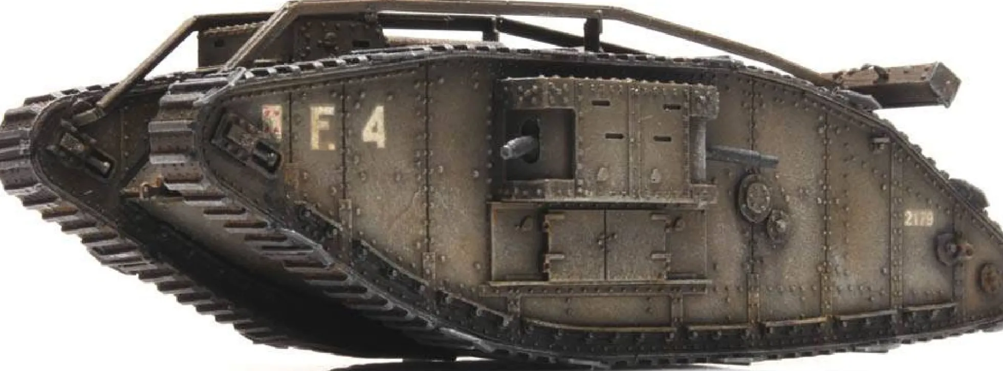 Artitec 6870179 British Tank Mark IV female 1917 Flirt II | Panzermodell 1:87