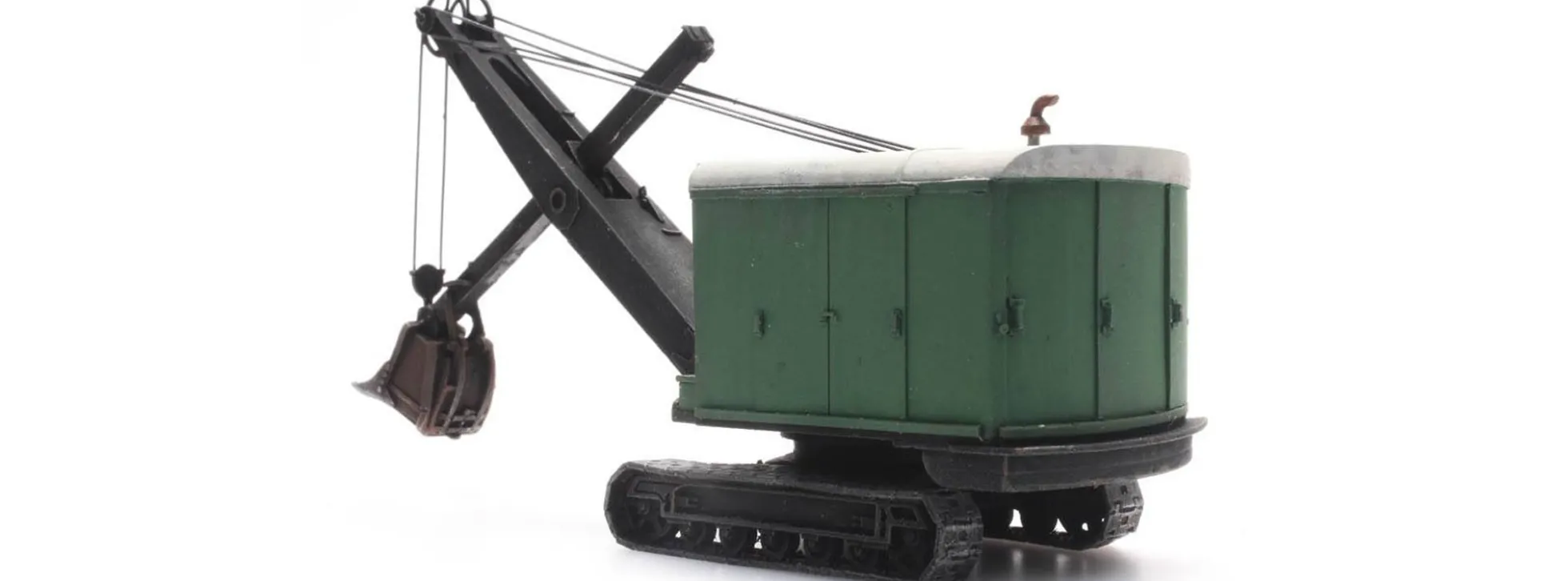 Artitec 387.260 Bucyrus RB-17 Bagger grün | Baumaschinenmodell 1:87