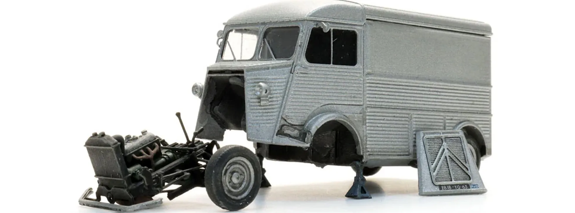 Artitec 387.687 Citroen HY in Reparatur | Modellauto 1:87