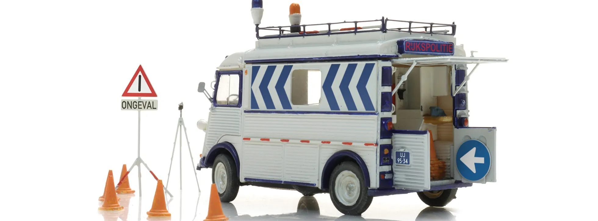 Artitec 387.689 Citroen HY Unfallhilfswagen Polizei | Blaulichtmodell 1:87