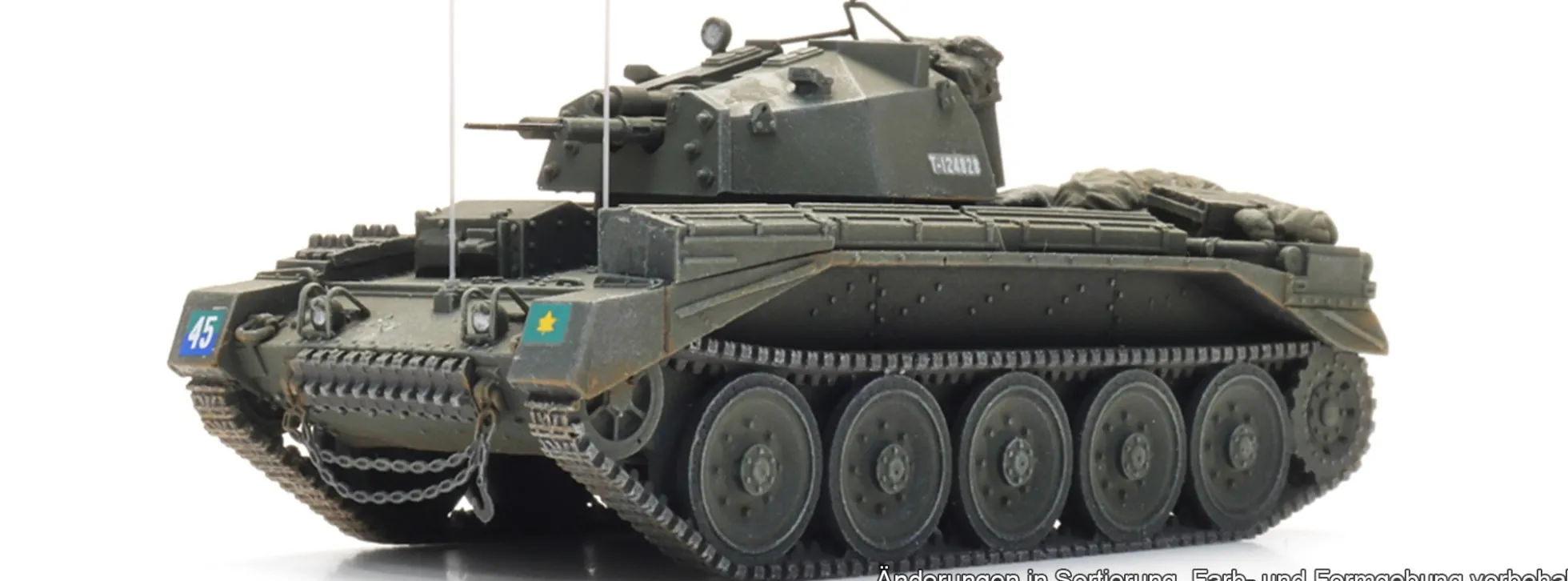 Artitec 6870766 Crusader Mk III Flugabwehrpanzer CAN | Militärmodell 1:87